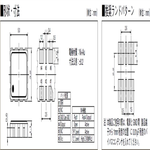 京瓷晶振,时钟振荡器,KC5032E-C3晶振,进口晶体振荡器