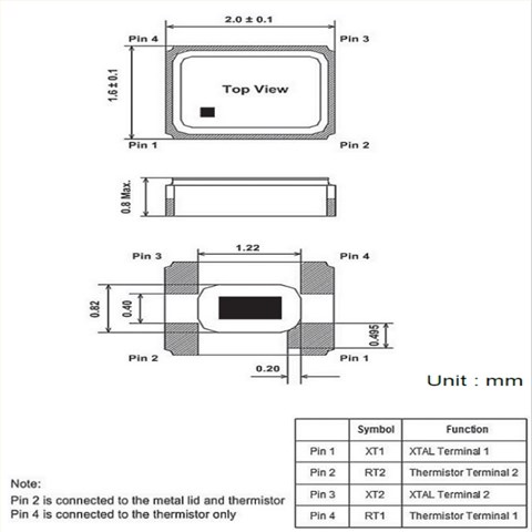 CT21热敏晶体,Transko物联网晶振,CT21-F1010EQ12-38.400M-TR