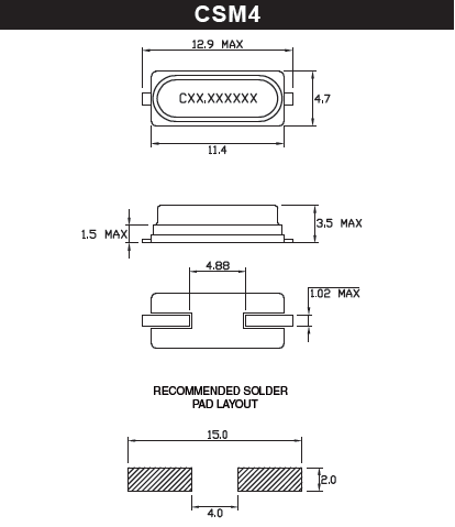 csm4 csm5 12.9_4.7mm 49SMD